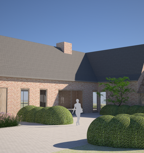 Aanleg tuin Reningelst